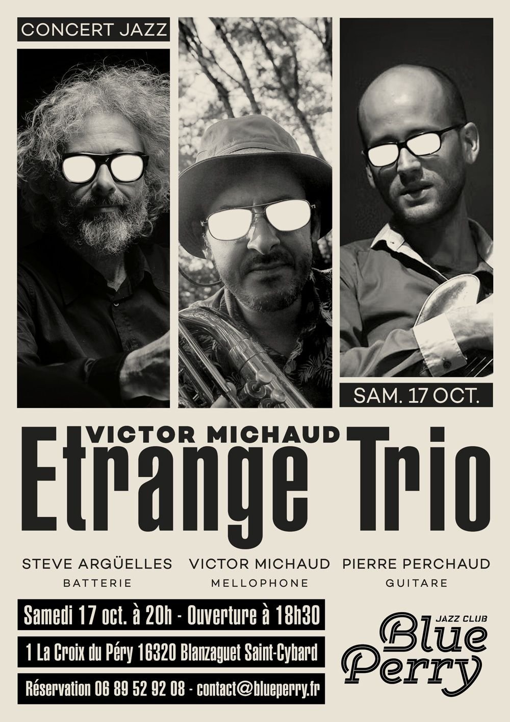Jazz Club Blue Perry - Concerts Jazz Live en Charente